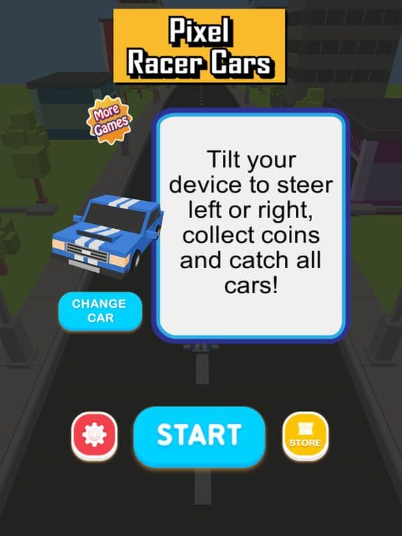 Pixel Racer Cars 3D screenshot 4