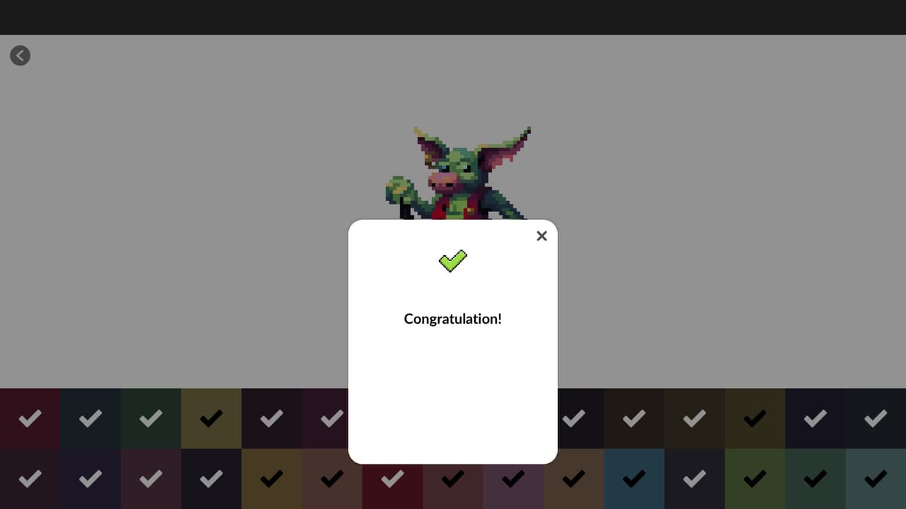 Pixel Art Monster - Color by Number screenshot 4