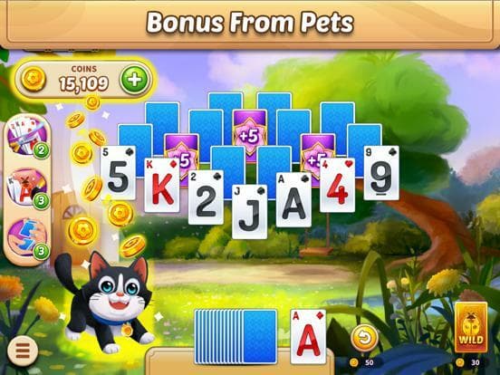 Solitaire Garden Escapes screenshot 5