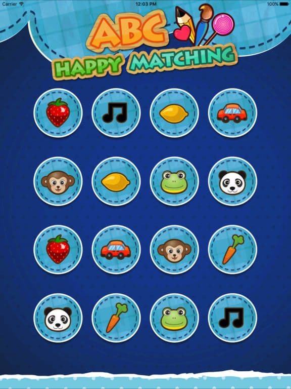 ABC Happy Matching HD screenshot 2