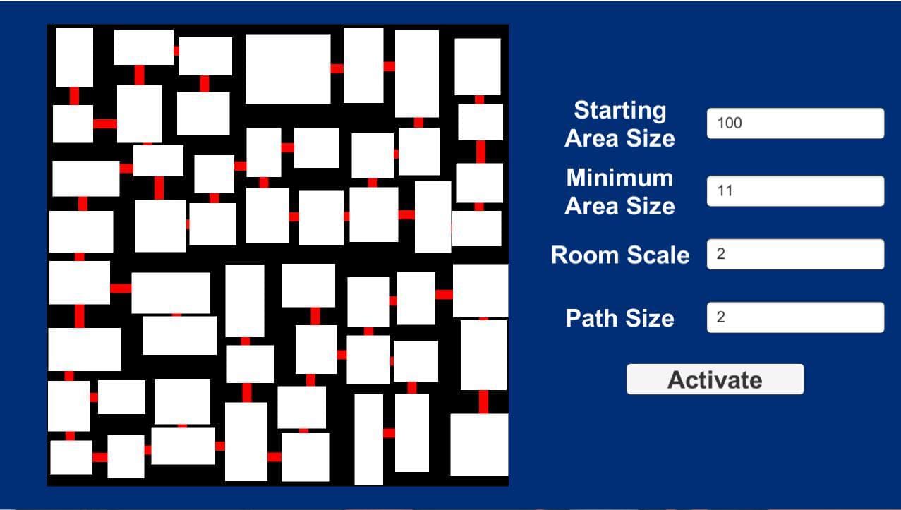 Dungeon Generator (António "Xpop" Barreiro) screenshot 2