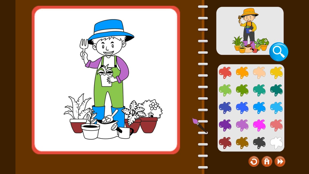My Coloring Book: Professions screenshot 4