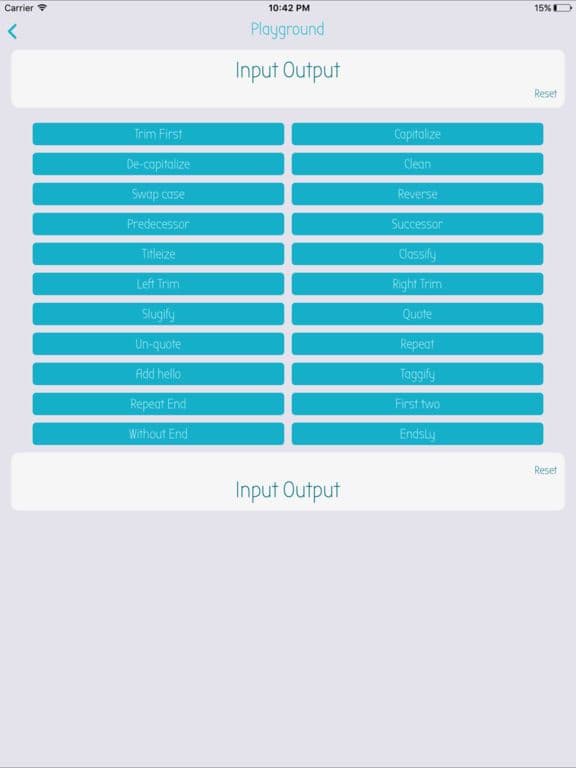 Input Output