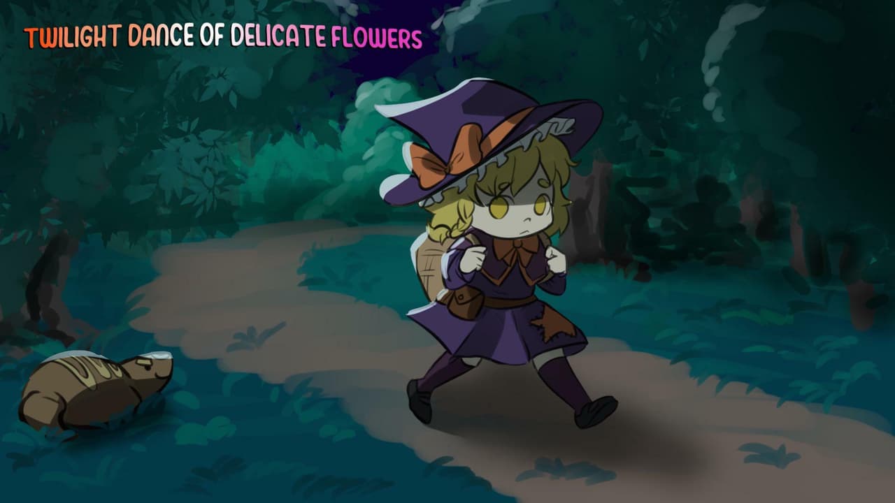 Twilight Dance of Delicate Flowers