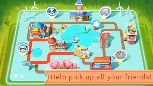 Baby Pandas School Bus - Lets Drive! screenshot 3