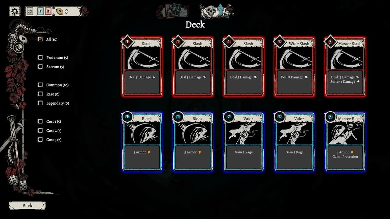 Nadir: A Grimdark Deck Builder