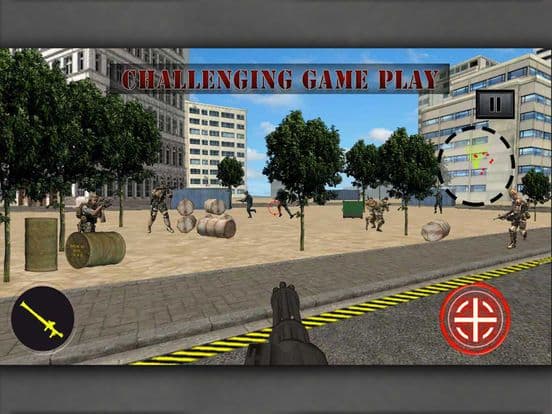 Real Weapon Enemy Destruction: RPG and Machine Gun screenshot 2