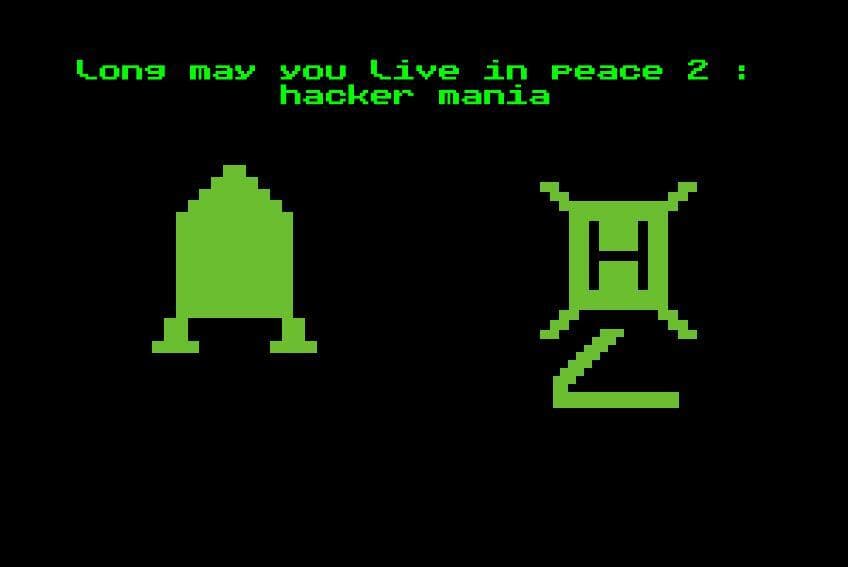 long may you live in peace 2: hacker mania (mini jam 129 poison)
