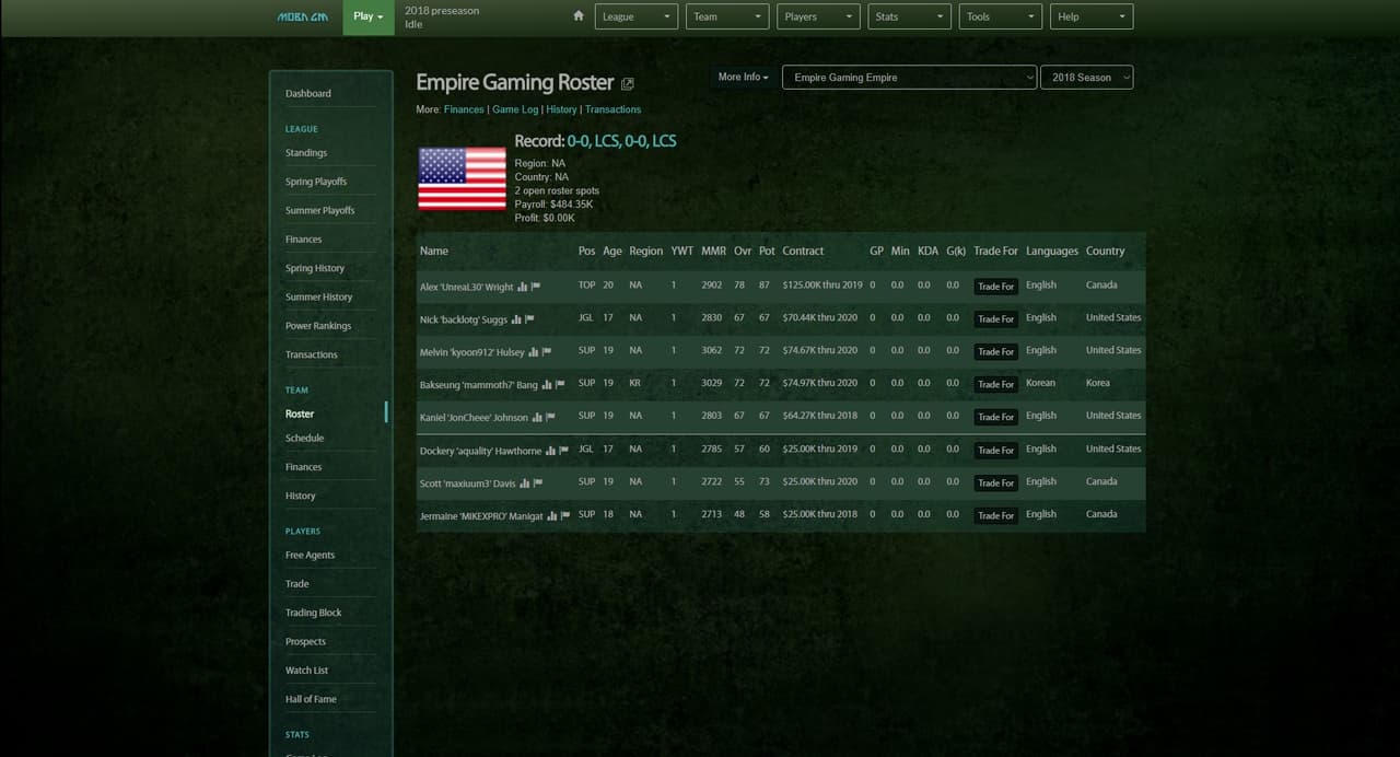 MOBA GM screenshot 4