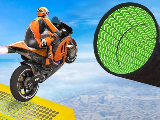 Bike 360 Flip Stunt game 3d screenshot 2
