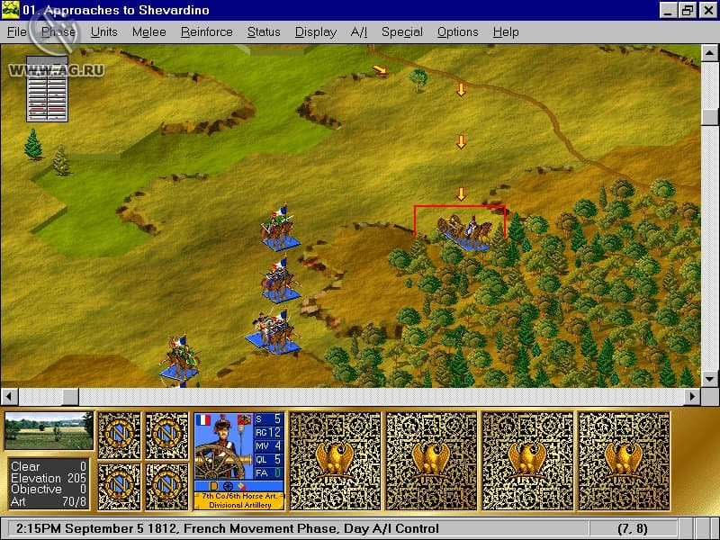 Battleground 6: Napoleon in Russia screenshot 2