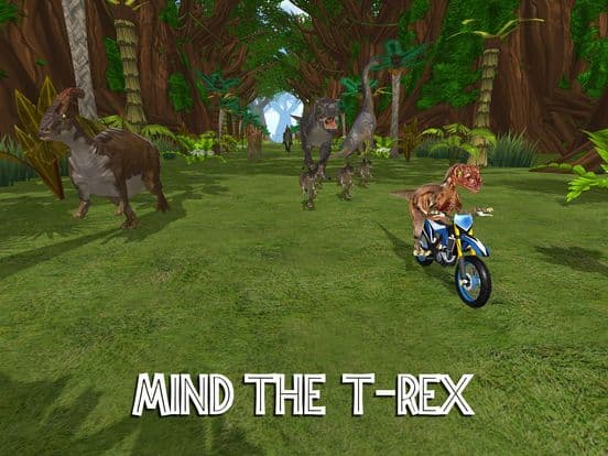 Velociraptor Moto Racer World screenshot 3
