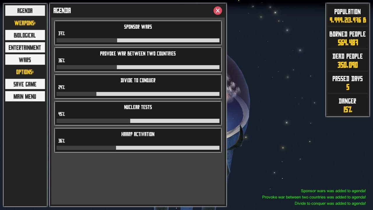The Agenda screenshot 3
