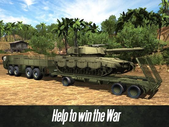 Army Truck Offroad Simulator 3D Full - Drive military truck! screenshot 3