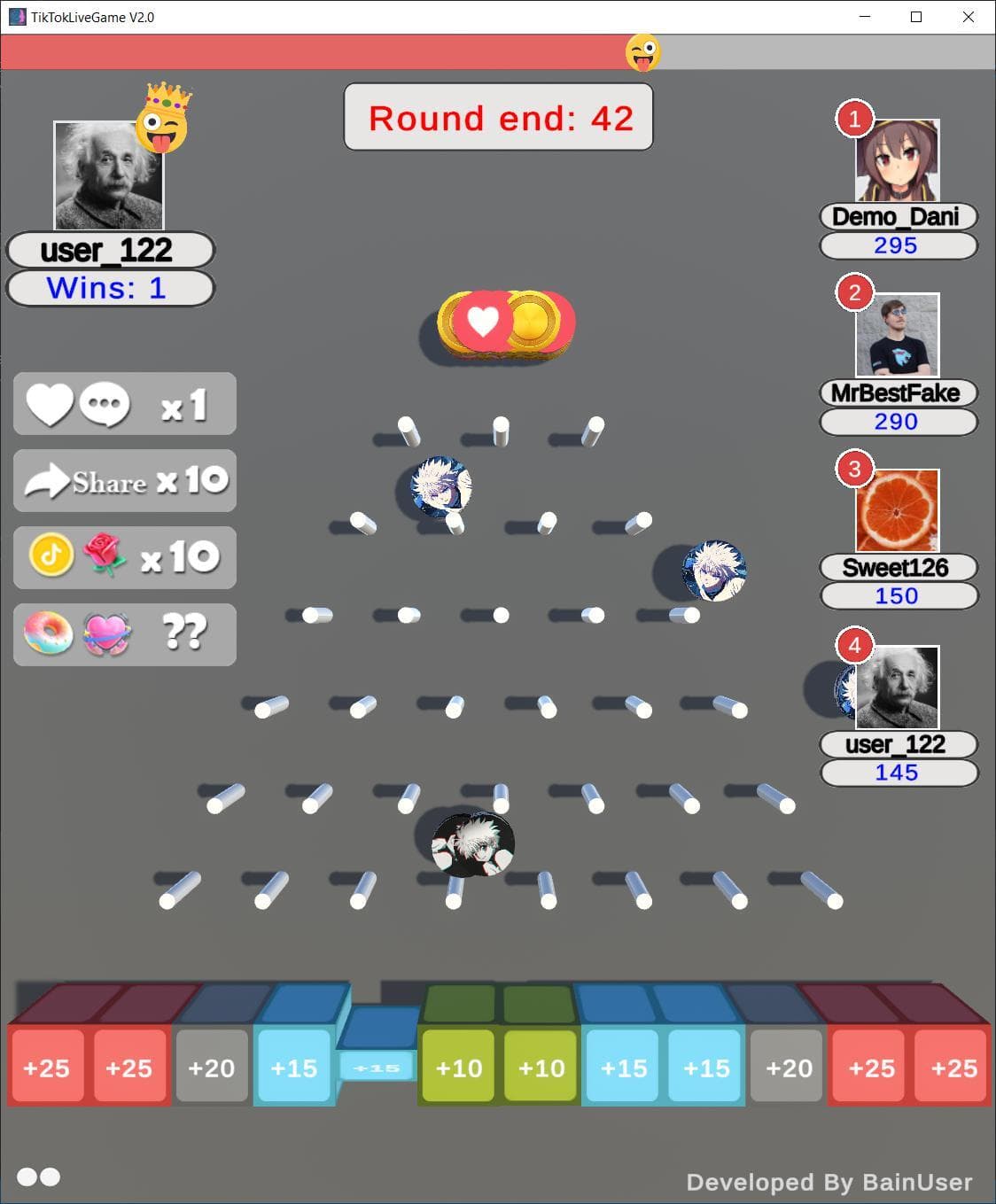 TiktokLive game (Plinko-standart) screenshot 3