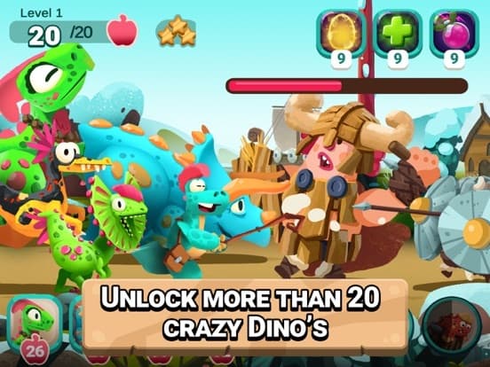 Dino Bash: Travel Through Time screenshot 4