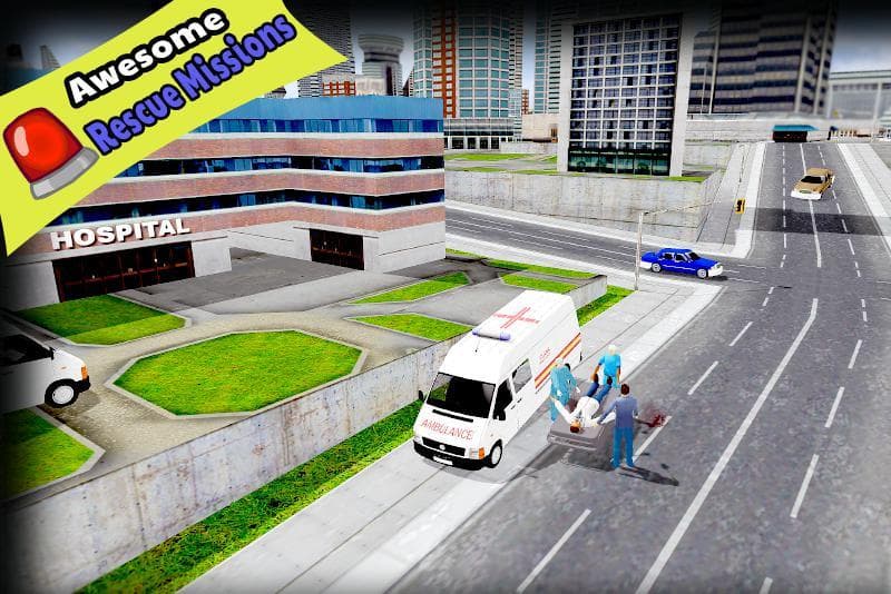 Ambulance Simulator Game screenshot 3