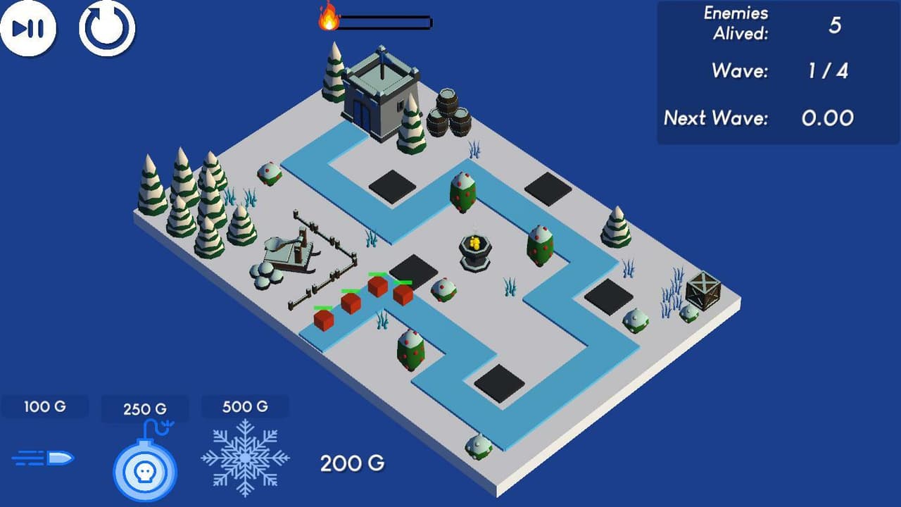 Tower Defense Ice vs. Fire