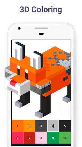 Pixel Art: Color by Number Game screenshot 4