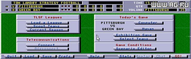 Tom Laudry Strategy Football screenshot 2