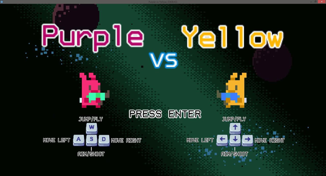 Purple vs Yellow screenshot 2