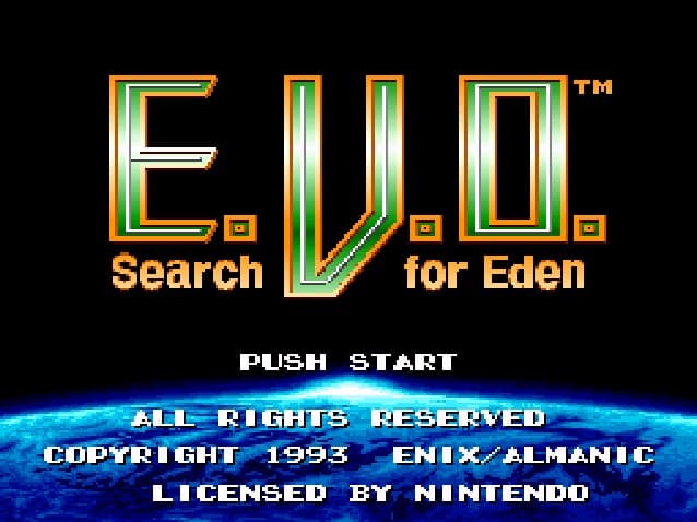 E.V.O.: Search for Eden screenshot 2