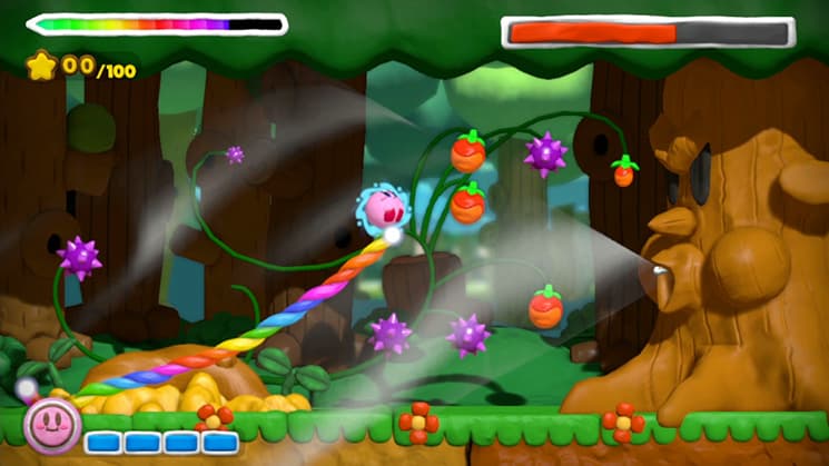 Kirby and the Rainbow Curse screenshot 4