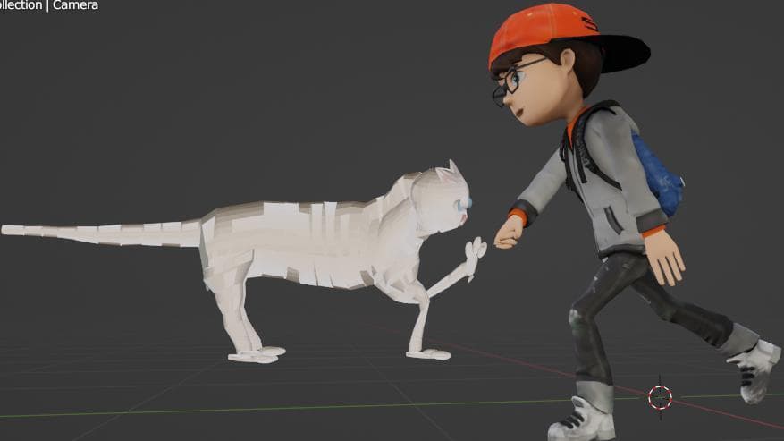 Lonely Boy & Kitty