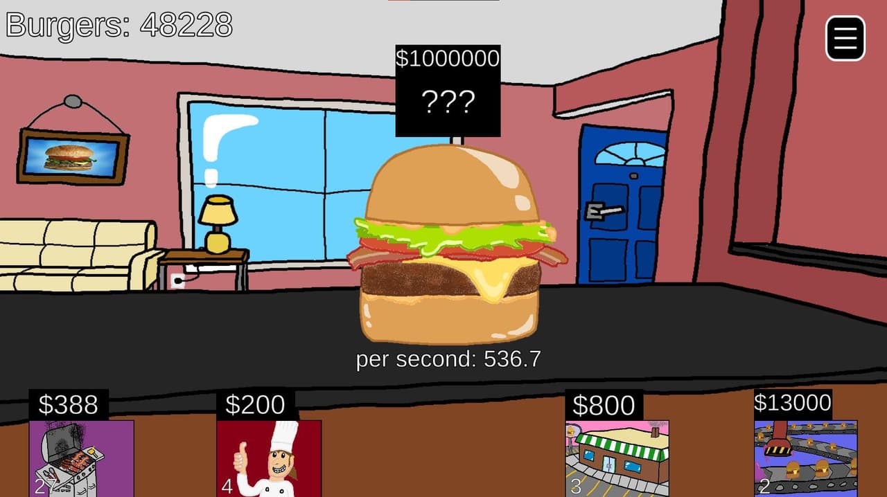 Burger Clicker (Pillow Sammich) screenshot 3