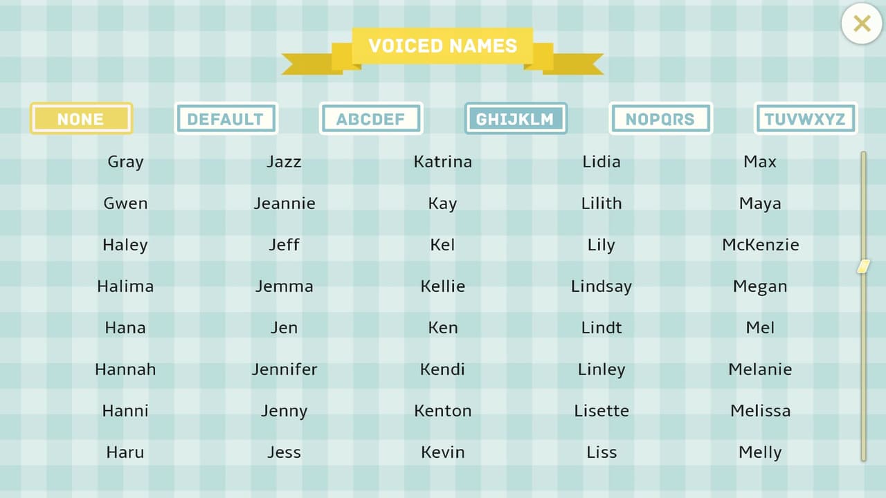 ​Our Life: Beginnings & Always - ​Voiced Name Expansion