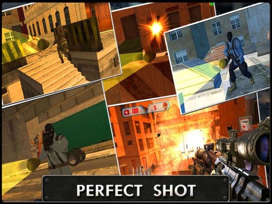 Modern Sniper Shooter 3d 2017 screenshot 3