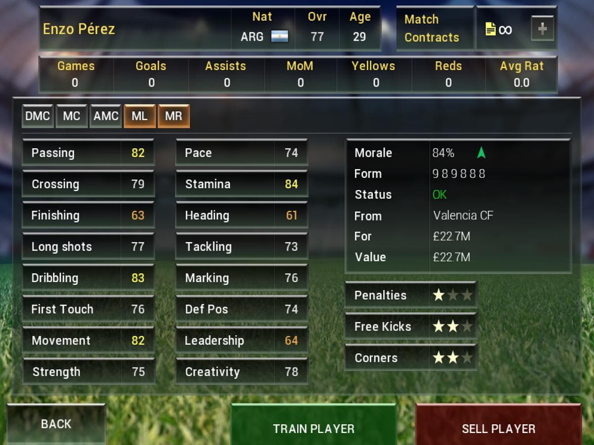 Championship Manager All-Stars screenshot 5