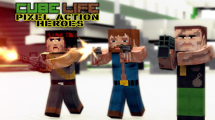 Cube Life: Pixel Action Heroes screenshot 2
