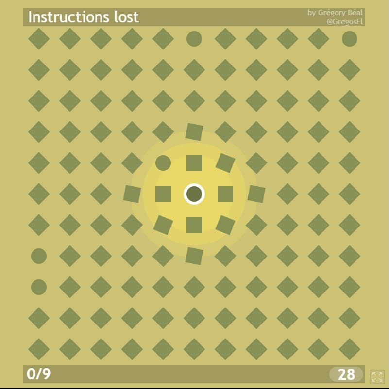 Instructions lost screenshot 2