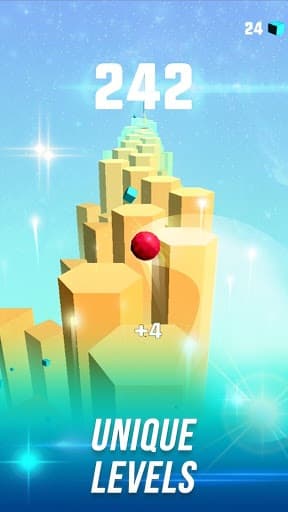 Splashy Tiles: Bouncing to the music tiles screenshot 4