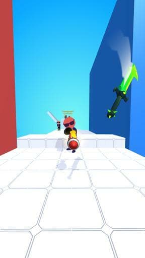 Sword Play! Ninja Slice Runner 3D screenshot 4