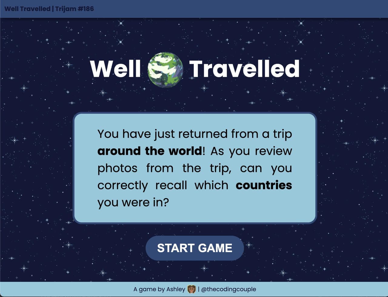 Well Travelled screenshot 2