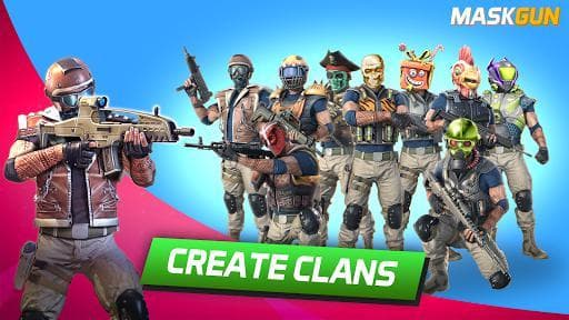 MaskGun Multiplayer FPS - Free Shooting Game screenshot 6