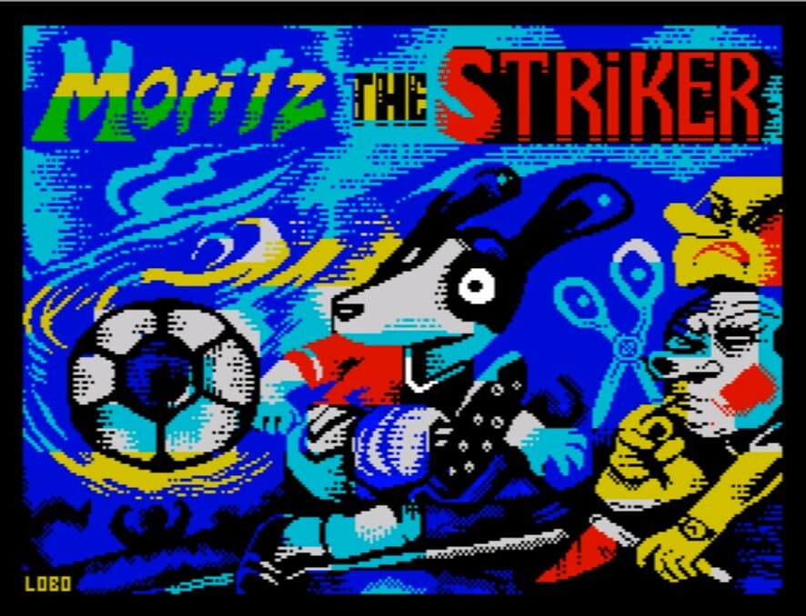 MORITZ THE STRIKER (48K and 128K Version) screenshot 4