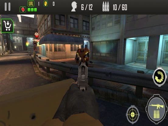 Modern Commando Robo Shooting
