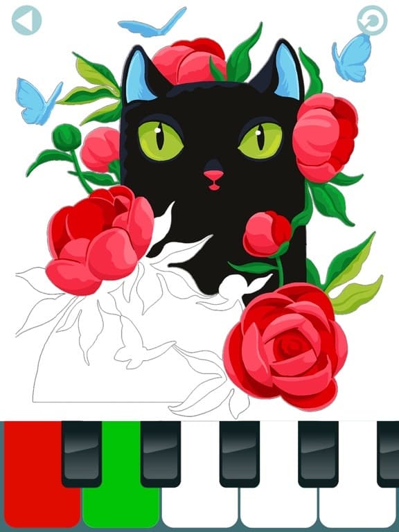 Color by Music: coloring game screenshot 2