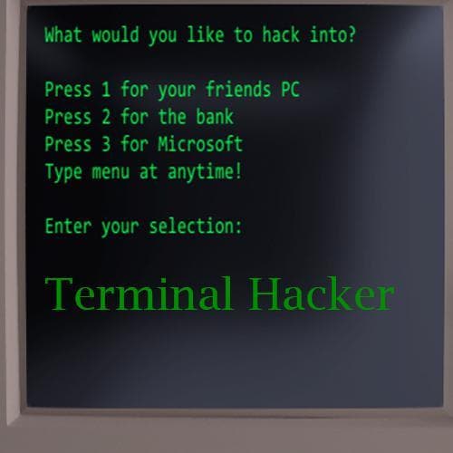 Terminal Hacker (itch) (SheriyarNawaz)