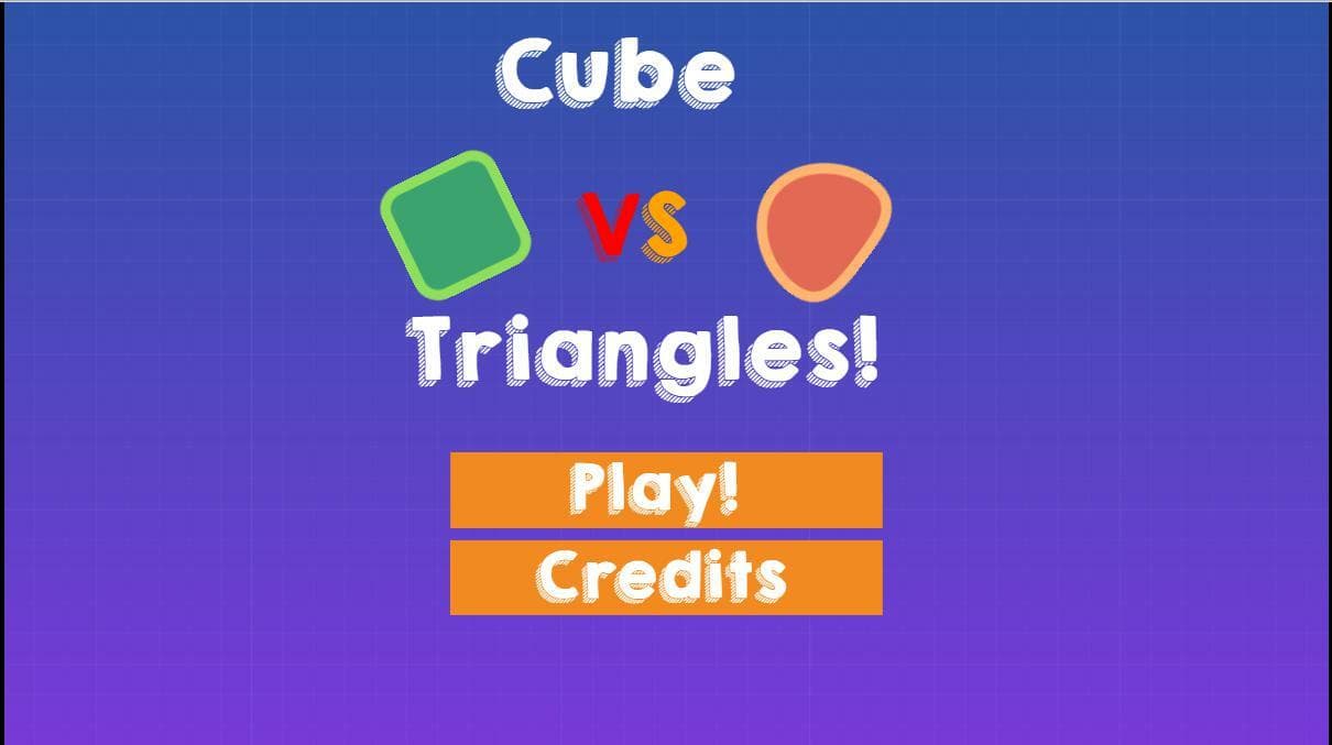 Cube VS Triangles! screenshot 2