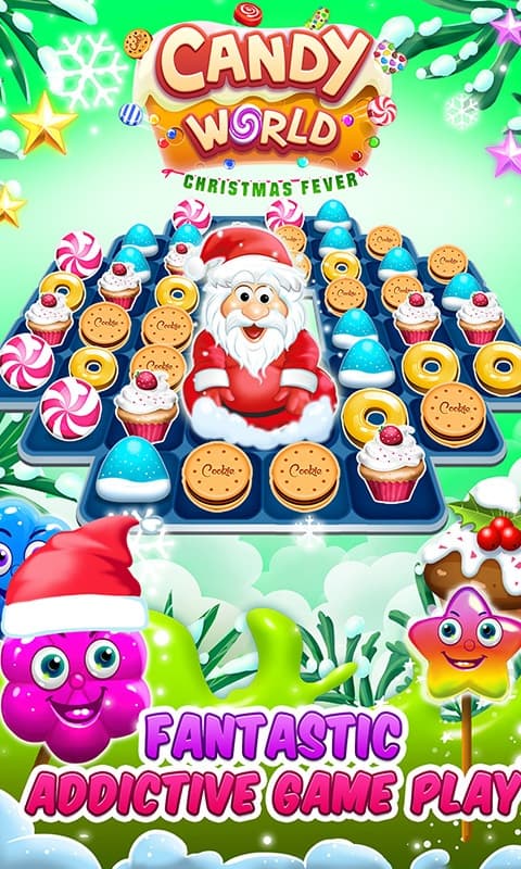 Christmas Candy World - Christmas Games screenshot 3