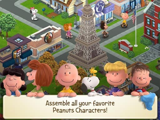 Snoopys Town Tale - City Building Simulator screenshot 5