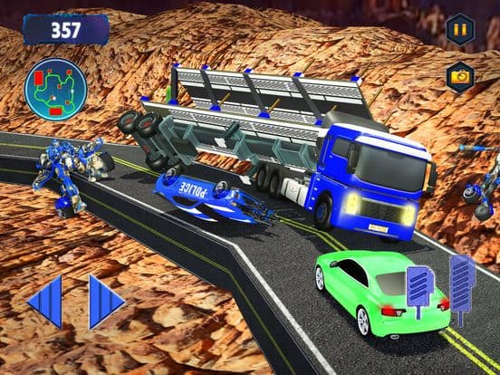 Police Transporter Truck Games screenshot 4