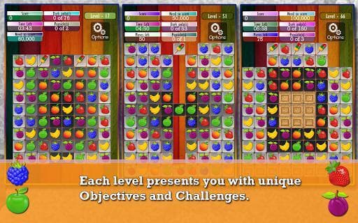 Fruit Drops - Match three game screenshot 3