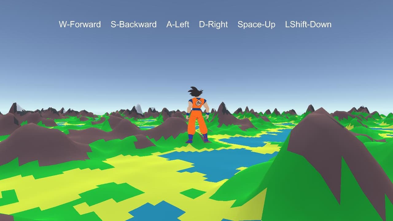Procedurally generated infinite terrain screenshot 2