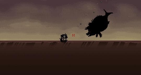Sea Monster Attacks Hunter screenshot 2