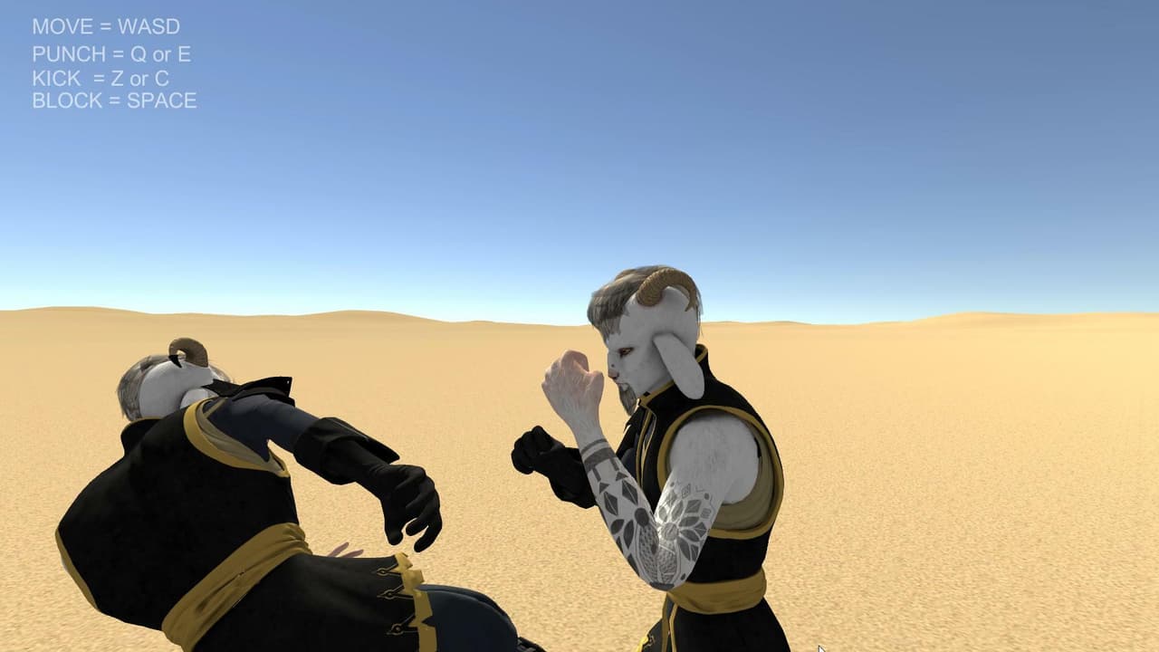 Desert GOAT | Fighting Game Jam Game screenshot 2